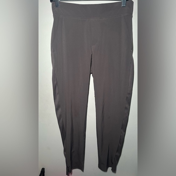 Athleta Gunmetal Workout Leggings Ankle Pants Size 2 - Picture 3 of 11
